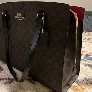 Coach signature Tatum brown